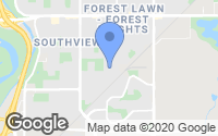 Map of Dover, AB