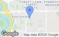 Map of Dover, AB
