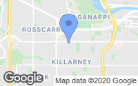 Map of Dover, AB