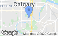 Map of Dover, AB