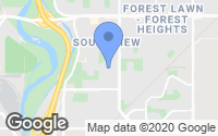 Map of Dover, AB