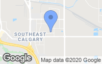 Map of Dover, AB
